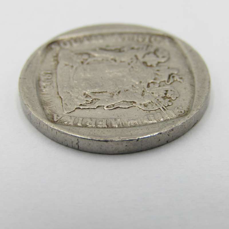 1995 R1 South Africa with die break error