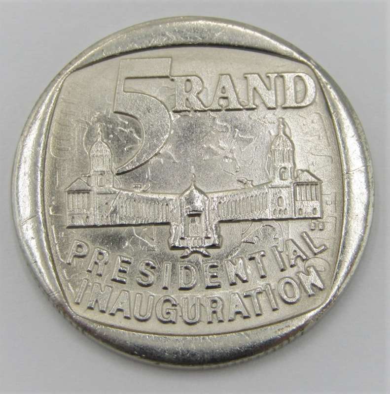 Error 1994 Presidential inauguration R5 - struck through with another reverse