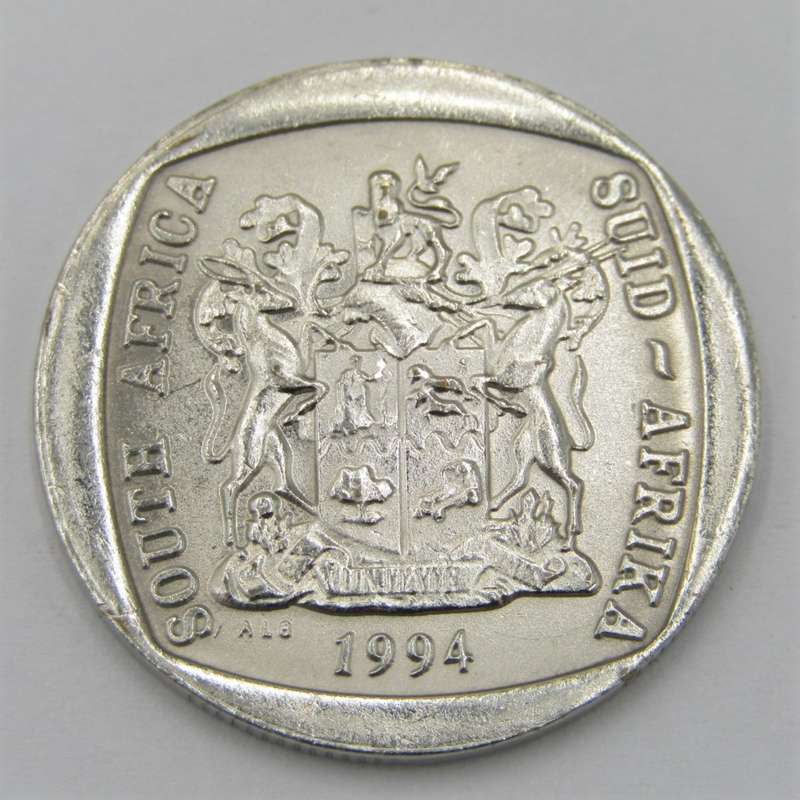1994 Error Presidential Inauguration R5 - struck through with another reverse