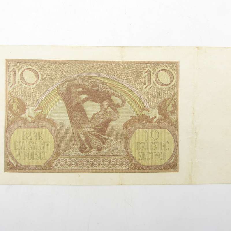 Poland 1940 Ten ZLOTYCH VF+