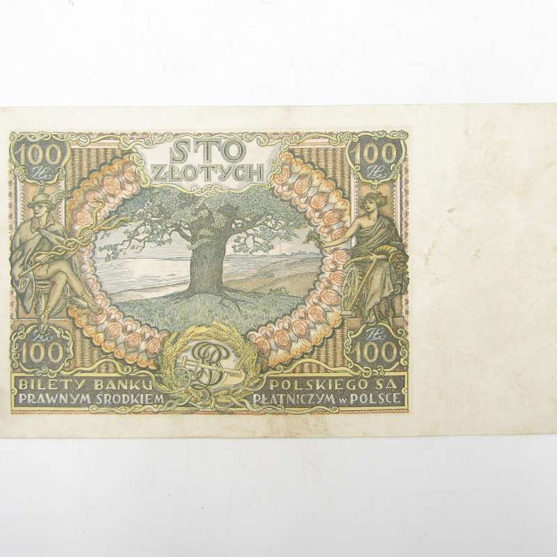 Poland 100 Zlotych 1934 banknote