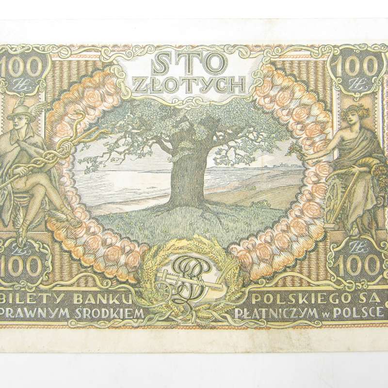 Poland 100 Zlotych 1934 banknote