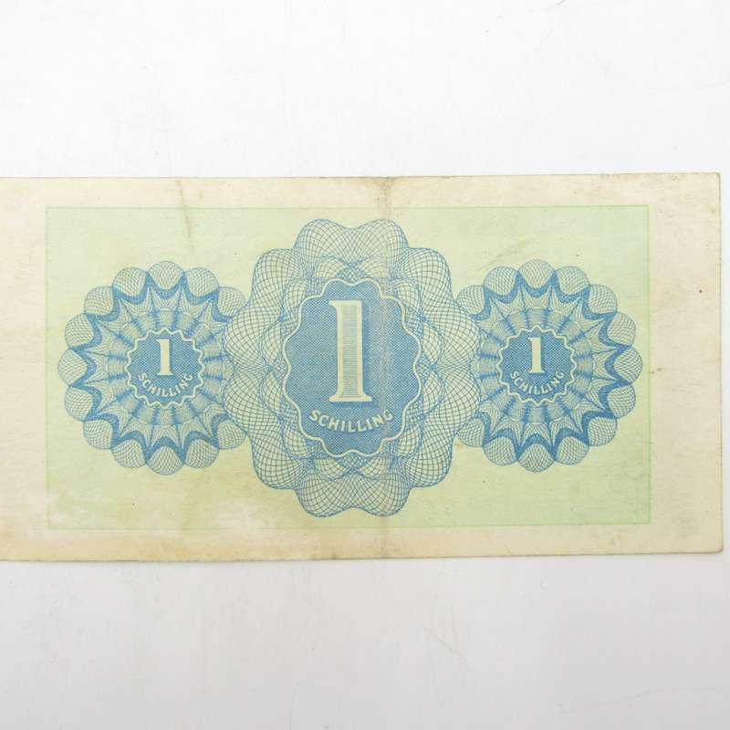 Occupation of Austria 1 Shilling banknote 1944 series banknote (military)