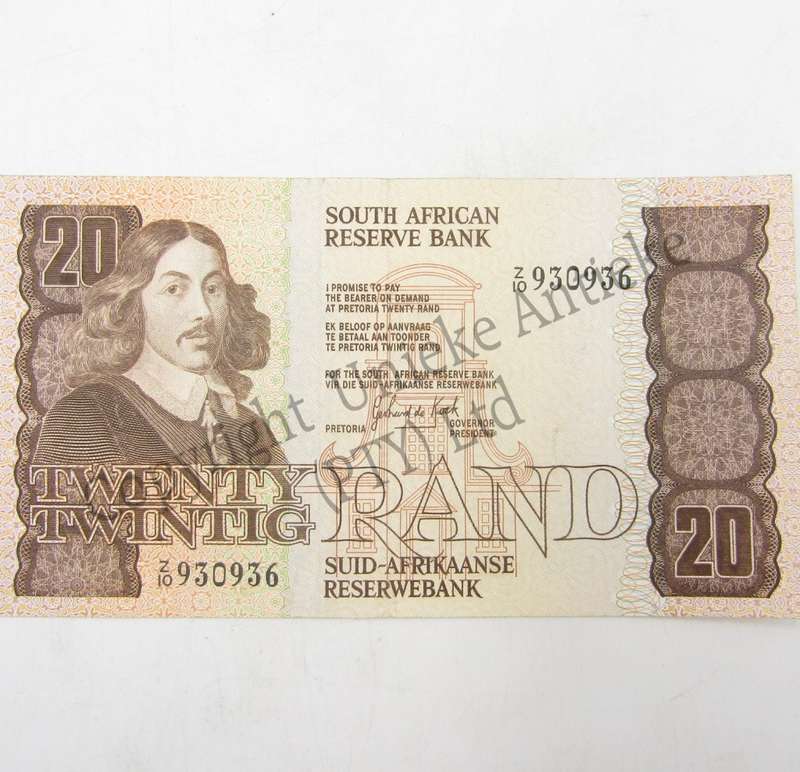 GPC de Kock R20 replacement note Z 10