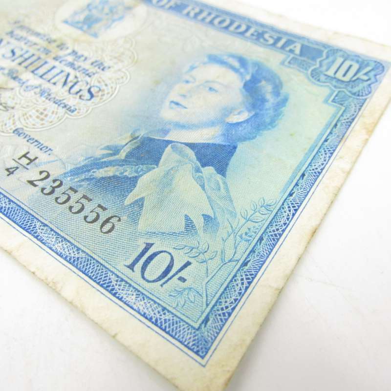 Rhodesia 1964 Ten Shillings banknote