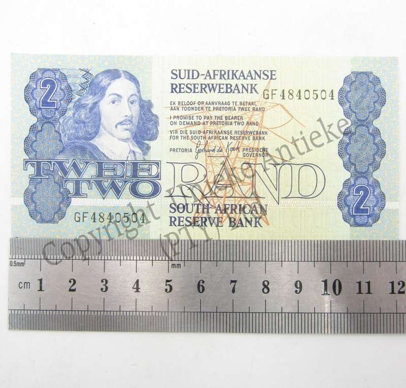 Lot of 8 x 1984 GPC de Kock R2 banknotes with consecutive numbers
