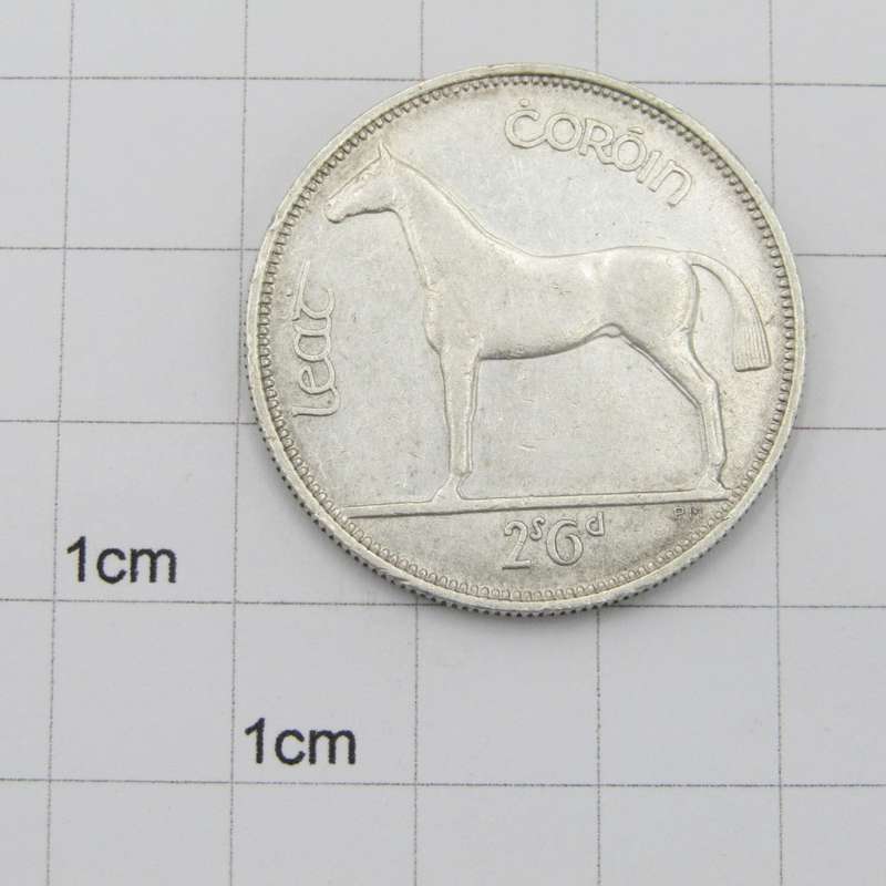 Ireland 1931 half crown AU - excellent coin with low mintage