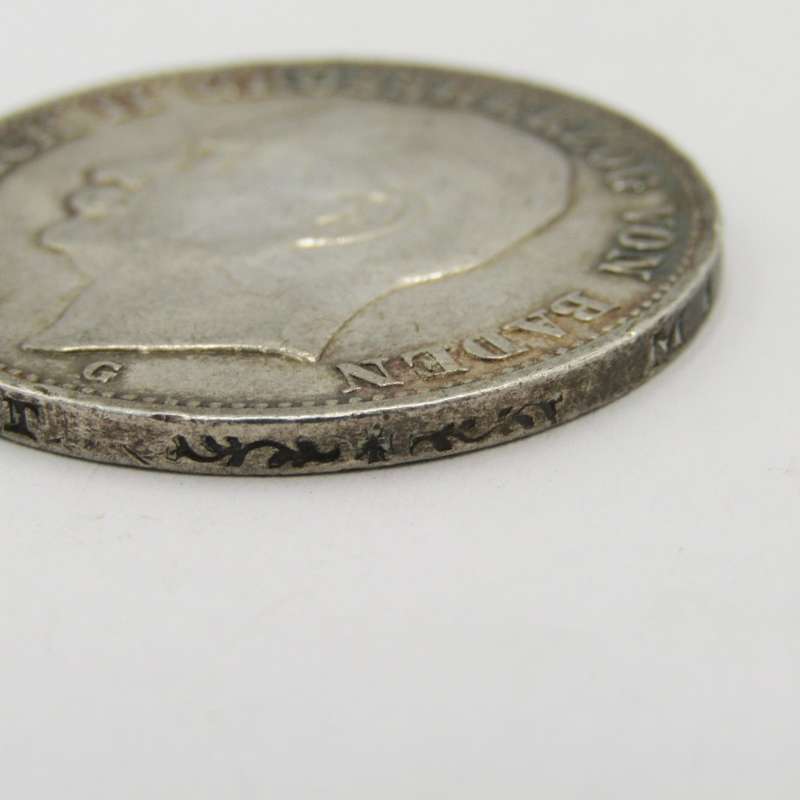 German Reich 1909 Drei Mark G - Baden XF