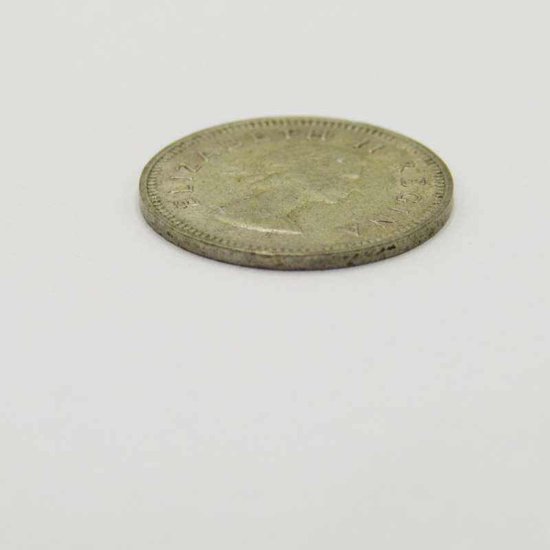 1960 SA Union 3d tickey - XF - mintage 18004