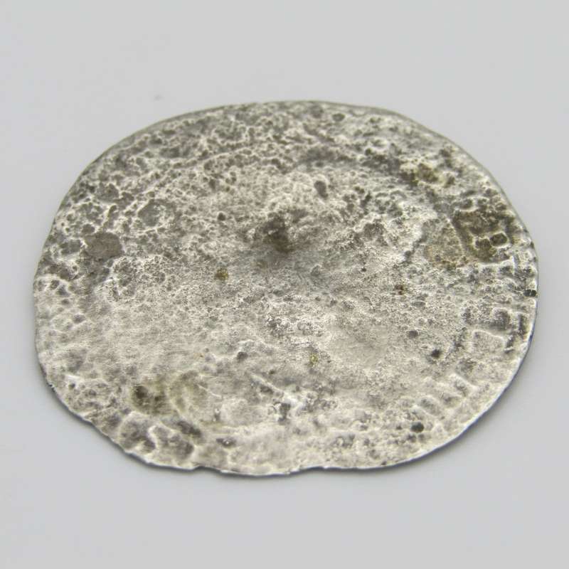 1655 Philip IV half ducation Merenstijn shipwreck coin with copy of certificate by G.S Chowles