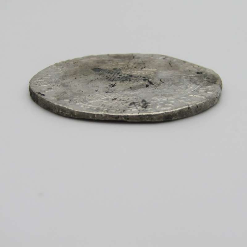 Crown size silver Rider Ducation salvaged from the Merenstijn which sank in 1702 at Jutten Island