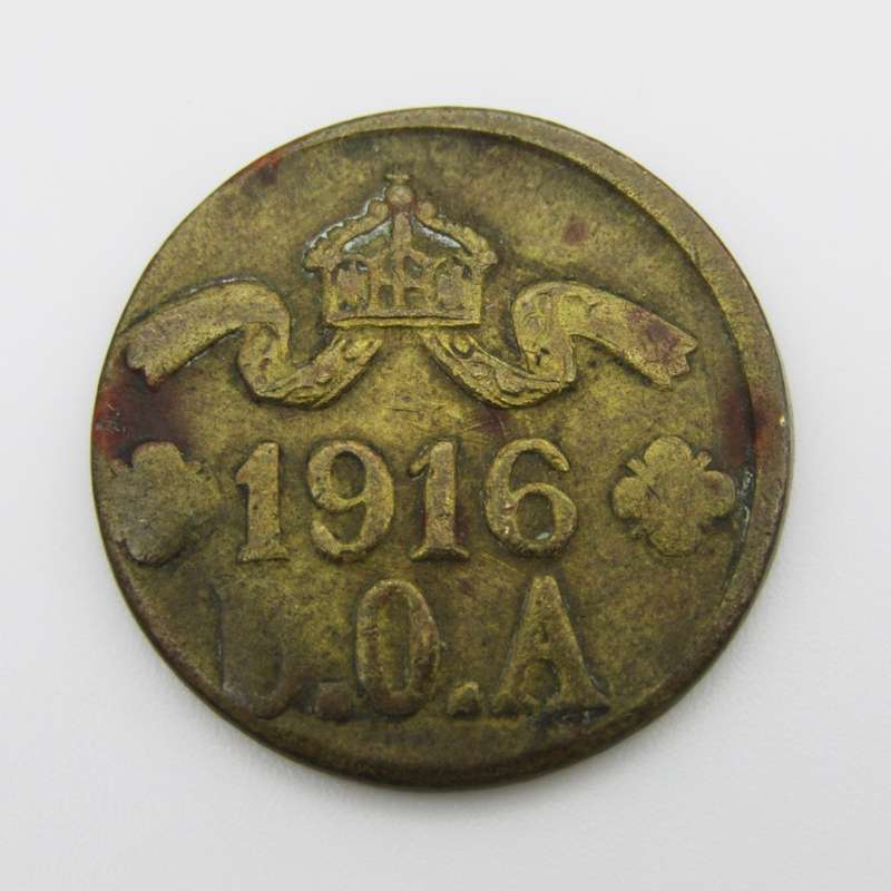 German East Africa 1916 T 5 Heller scarce VF+