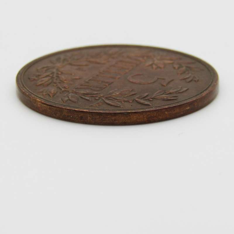 German East Africa 5 Heller 1908 J - aXF