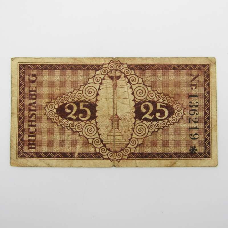 Lot of 4 Antique German banknotes