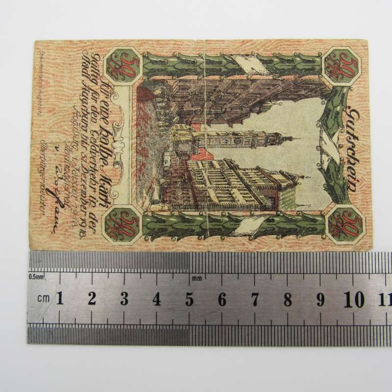 Germany lot of 4 Antique banknote tokens