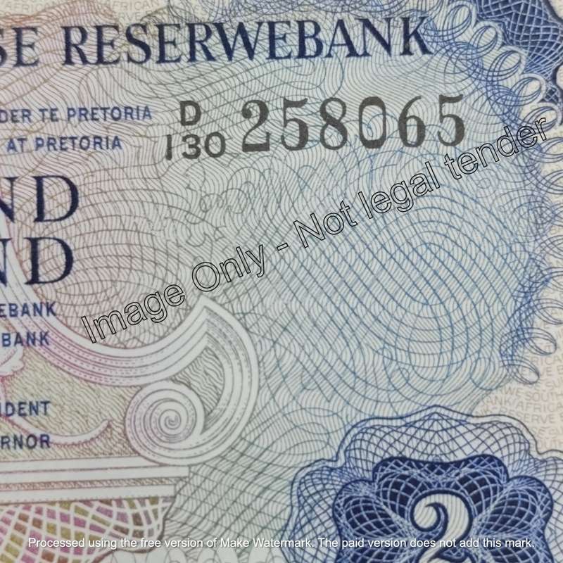 TW de Jongh R2 uncirculated 2nd issue
