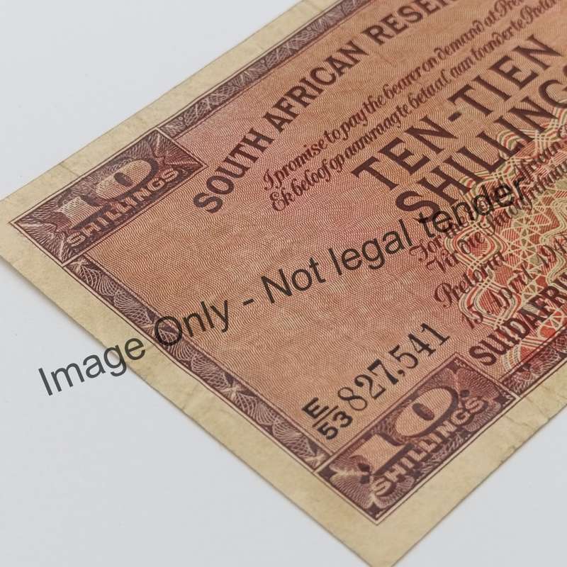 Postmus 15 April 1941 Ten shillings banknote VF+