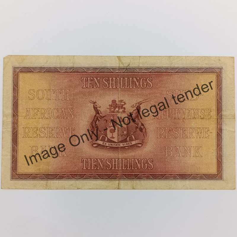 Postmus 15 April 1941 Ten shillings banknote VF+