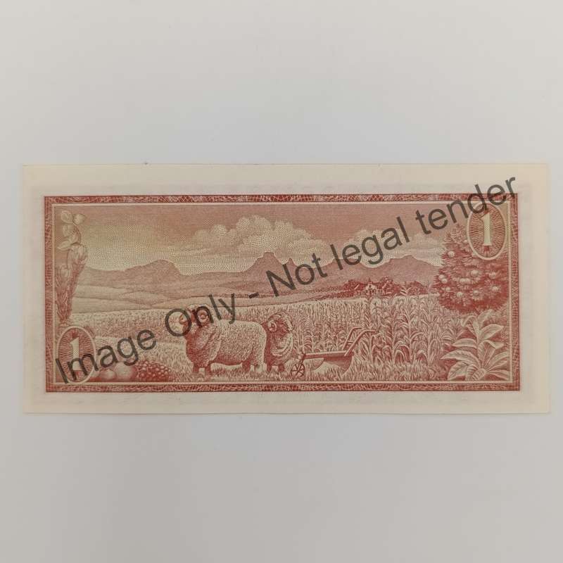 Pair TW de Jongh 3rd Issue R1 notes miscuts - one narrow at the top and one at the bottom