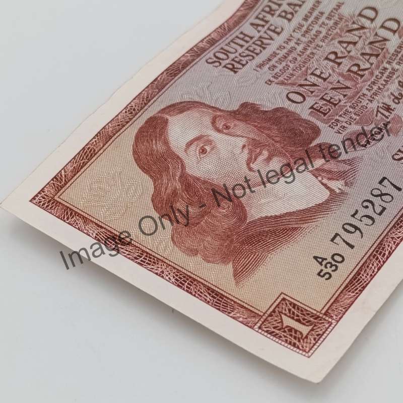 TW de Jongh 4 x 1`st, 2nd & 3rd issue R1 notes 1967, 1972, 1973 & 1975