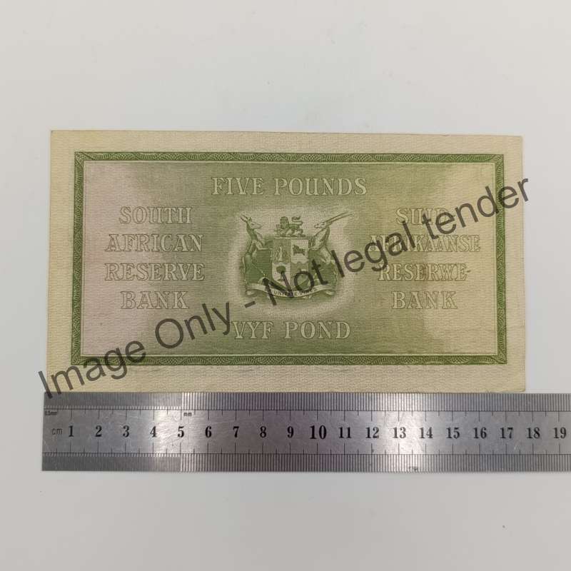 Postmus 9 September 1940 Five Pound banknote VF+