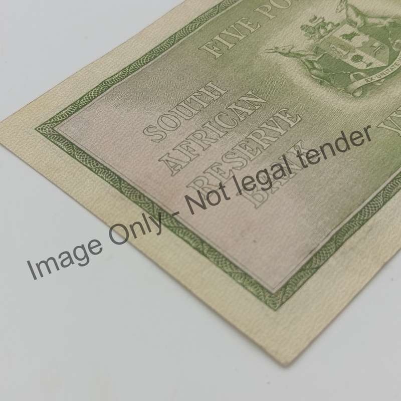 Postmus 9 September 1940 Five Pound banknote VF+