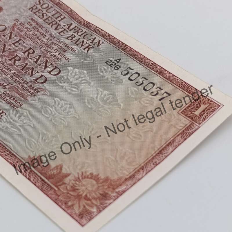 TW de Jongh 4x 1st,2nd & 3rd Issue R1 notes of different years 1967, 1972,1973 & 1975