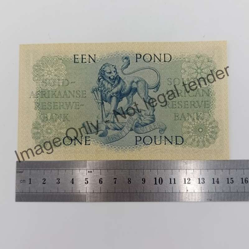 MH de Kock one Pound 18-1-57 B276 A/E UNC with slight dents
