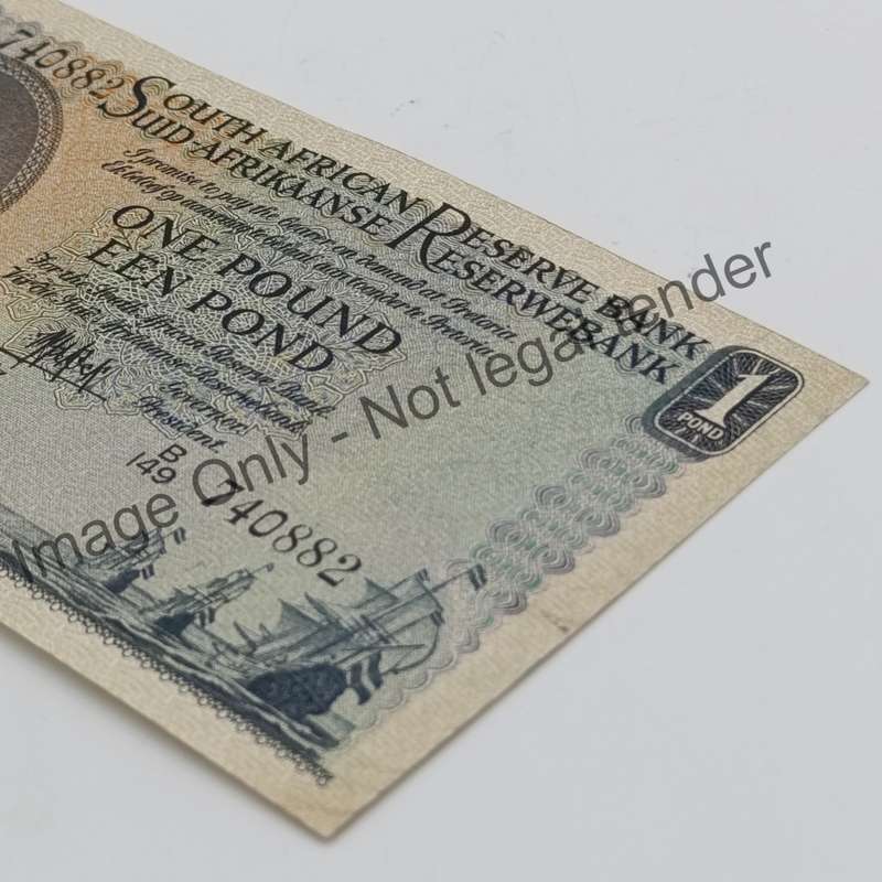 MH de Kock one pound 21-1-52 E/A B149 EF+