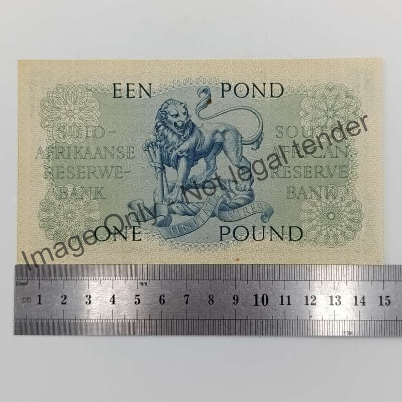MH de Kock one pound 18-1-57 B276 A/E uncirculated