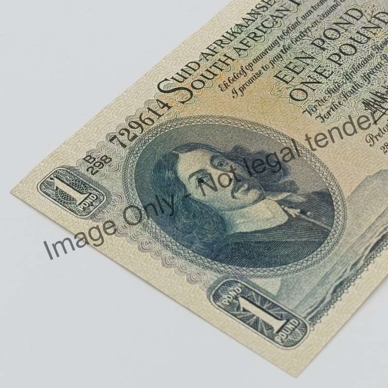 MH de Kock one pound 28-6-57 - E/A - B298 - AU