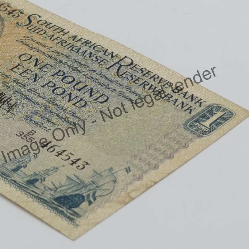 MH de Kock one pound 14-1-59 - E/A - B355 - EF
