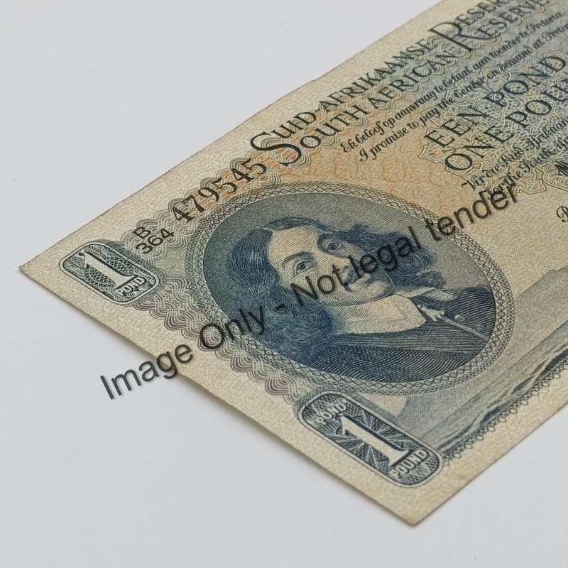 MH de Kock one pound 20-3-59 - A/E - B364 - EF