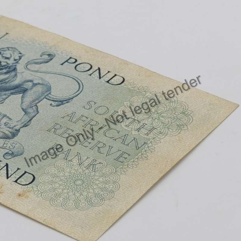 MH de Kock one pound 21-1-55 - A/E - B198 - AU dents & creases