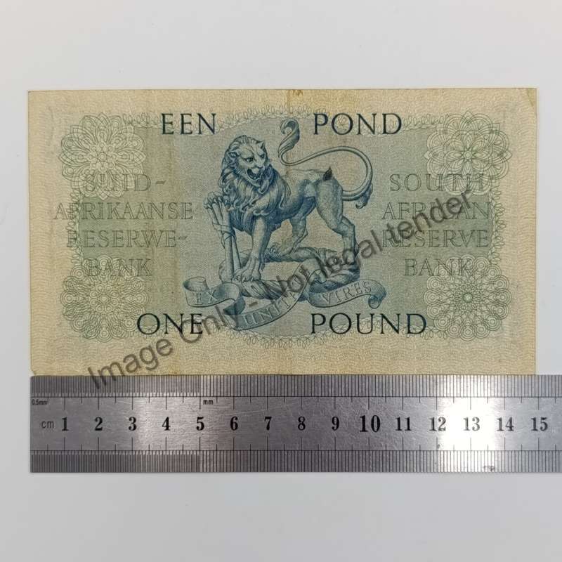 MH  de Kock one pound 26-3-59 - A/E - B365 - EF