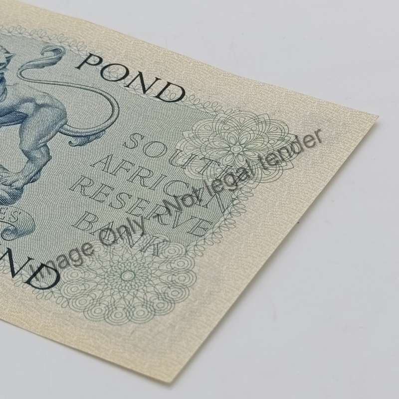 MH de Kock one pound 4-11-58 - E/A - B347 - UNC with slight dents