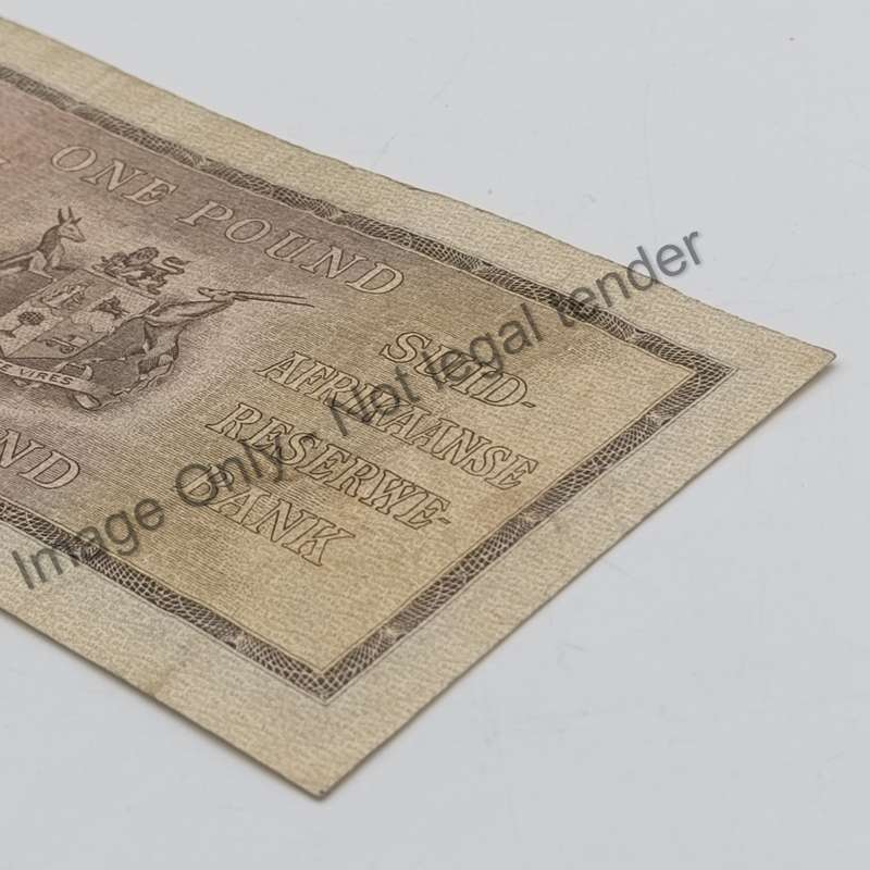 MH de Kock one pound 10 April 1946 - A154 - EF