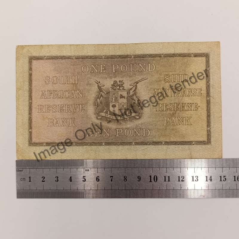 MH de Kock one pound 10 April 1946 - A154 - EF