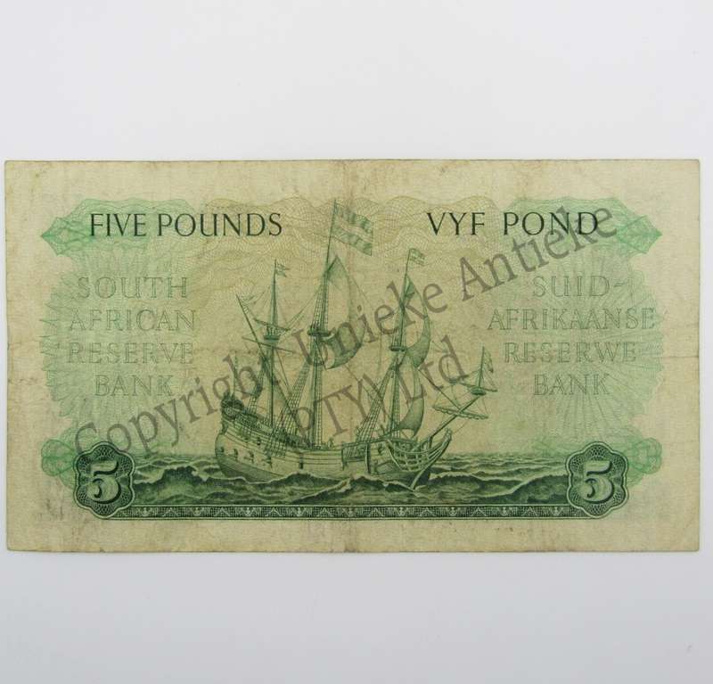 MH de Kock 5 pound 2-1-53 - C24 - aEF
