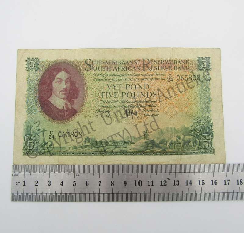 MH de Kock 5 pound 2-1-53 - C24 - aEF