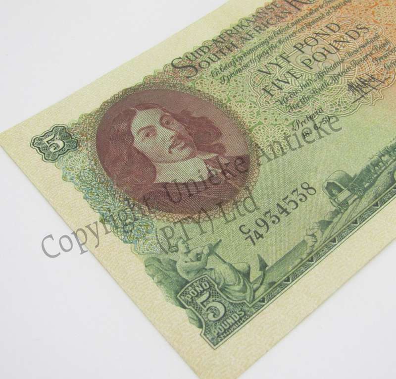 MH de Kock 5 pounds 18-6-59 - C74 - EF