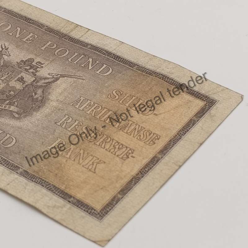 Postmus one pound 12 April 1938 - A69 - VF+