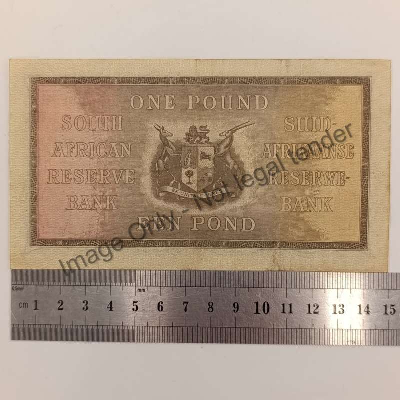 Postmus one pound 11 April 1938 - A68 - EF - middle fold plus few others
