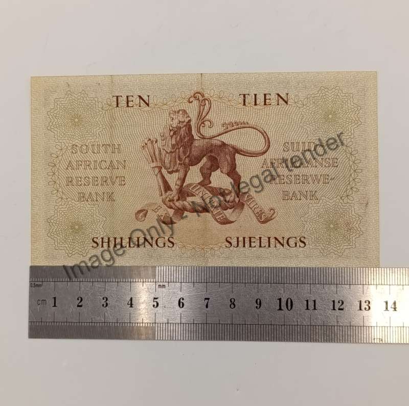 MH de Kock 1951 Ten Shillings EF