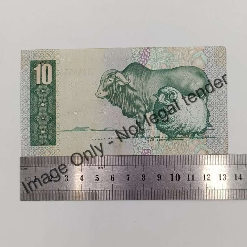 South Africa GPC de Kock 1st, 2nd and 3rd series R10 notes