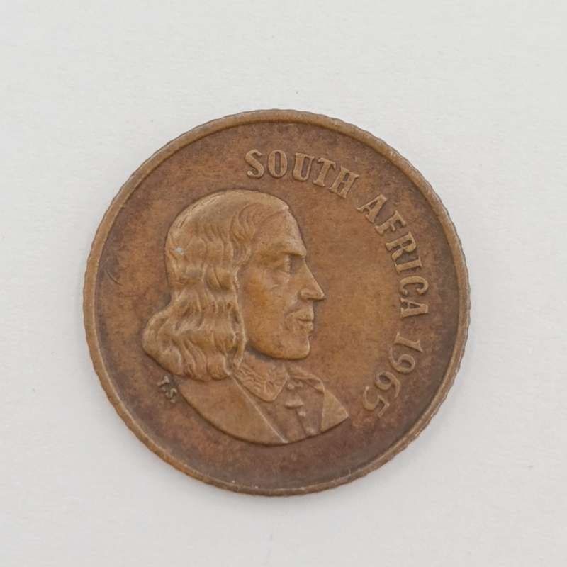 South Africa 1965 English 1 cent - business strike only 1180 minted