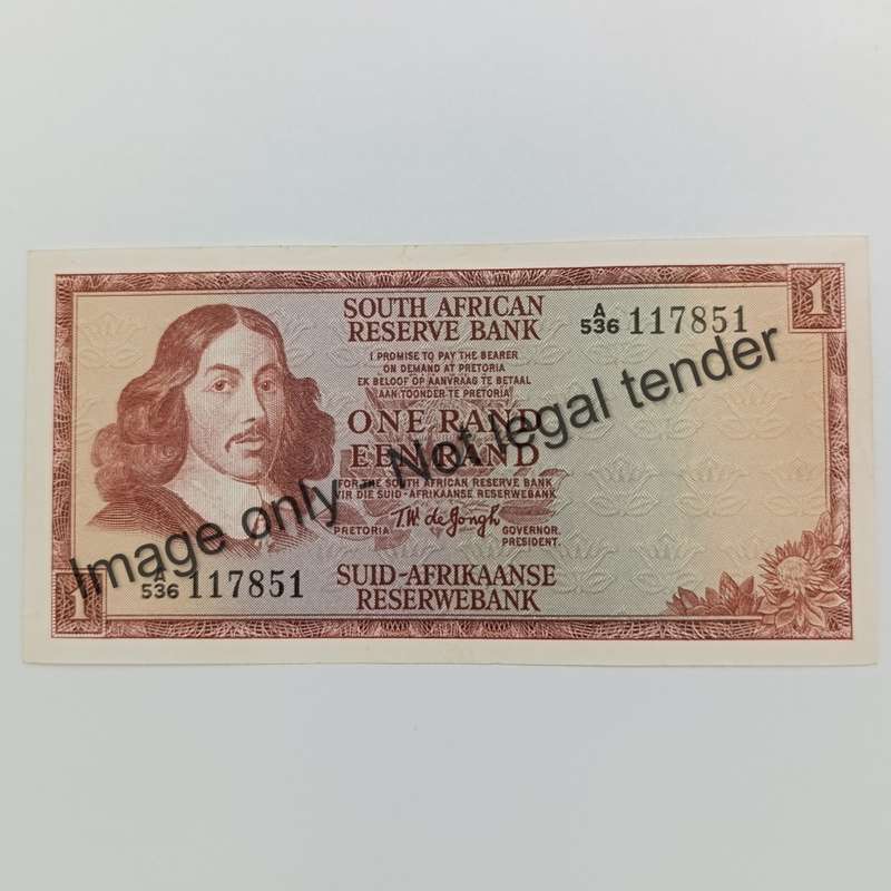 TW de Jongh First Issue 1967 slight dent UNC - A536
