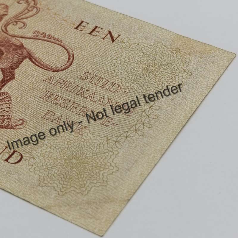 Rissik First Issue R1 banknote AU (folds & dents)