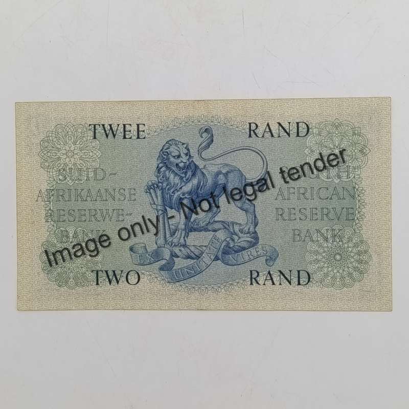 Rissik R2 banknote 1962 - unc with slight fold marks