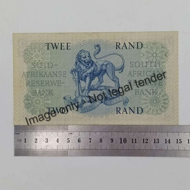 Rissik R2 banknote 1962 - unc with slight fold marks
